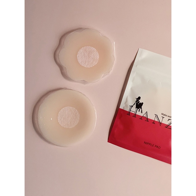 Miếng Dán Ngực Silicone Màu Trơn Chống Trầy Xước Cho Nữ