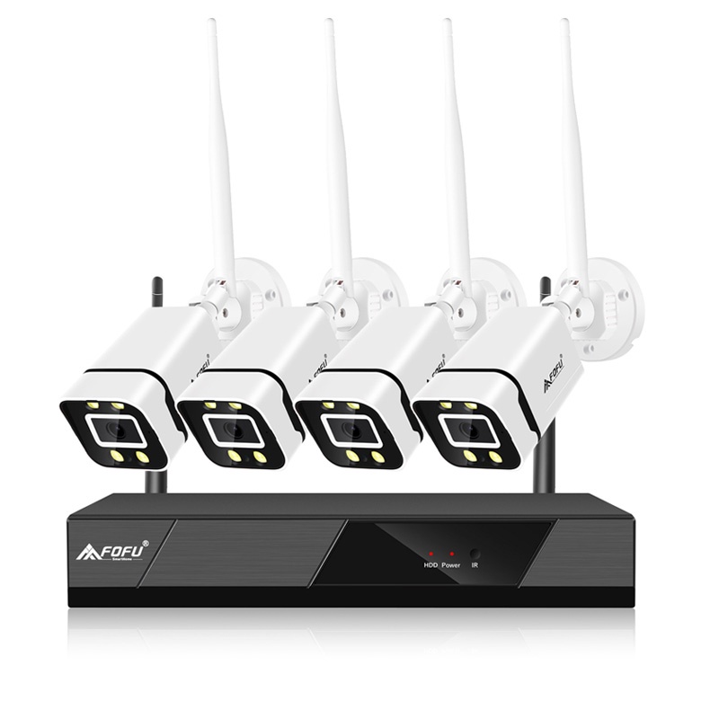 BỘ KIT CAMERA WIFI 4 KÊNH 8 KÊNH 1080P  NVR QUAN SÁT NGÀY ĐÊM Dễ dàng để cài đặt