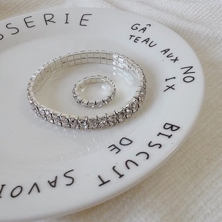 Vòng tay/chân choker bling bling