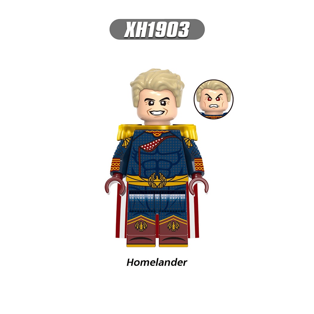 Lego minifigures the boys  marvel hero avengers đồ chơi lắp ráp thông minh mô hình nhựa ABS Kidtoy