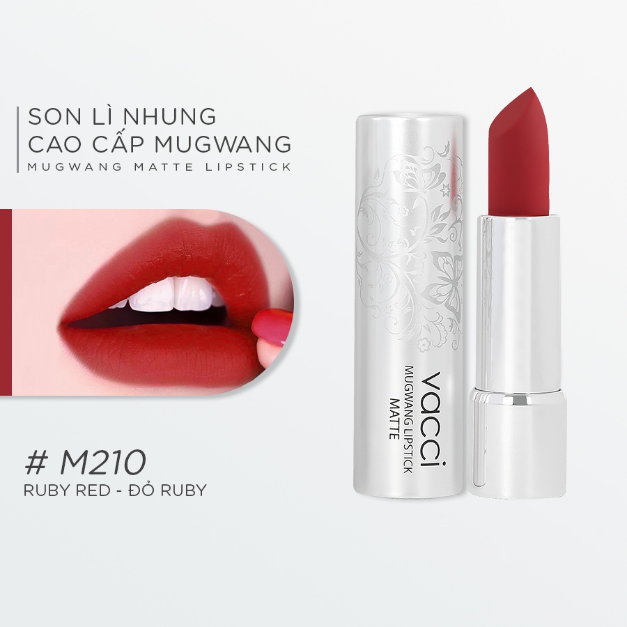 SON LÌ VACCI CAO CẤP THẾ HỆ MỚI LÂU PHAI - VACCI MUGWANG MATTE LIPSTICK