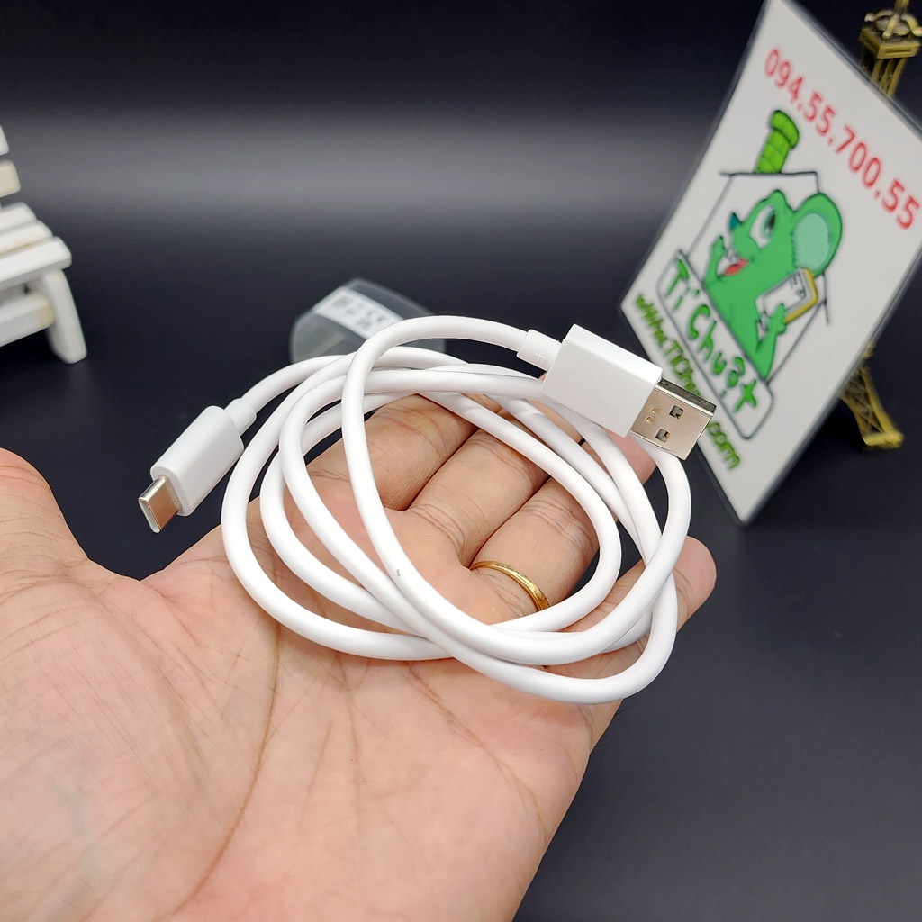 Cáp OPPO REALME Sạc Nhanh 8A SuperVOOC 80W Type-C DL129 ZIN Chính Hãng