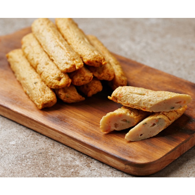 Chả cá que xiên sẵn Hàn Quốc King Omuk 245g, 300g