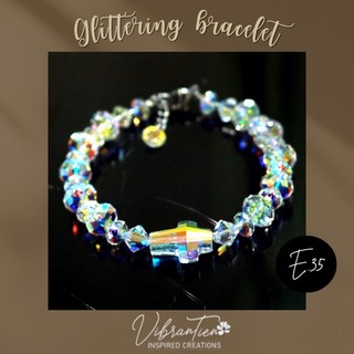 [Mã SKAMLTSM9 giảm 10% đơn 99K] Vòng tay pha lê Swarovski B.34