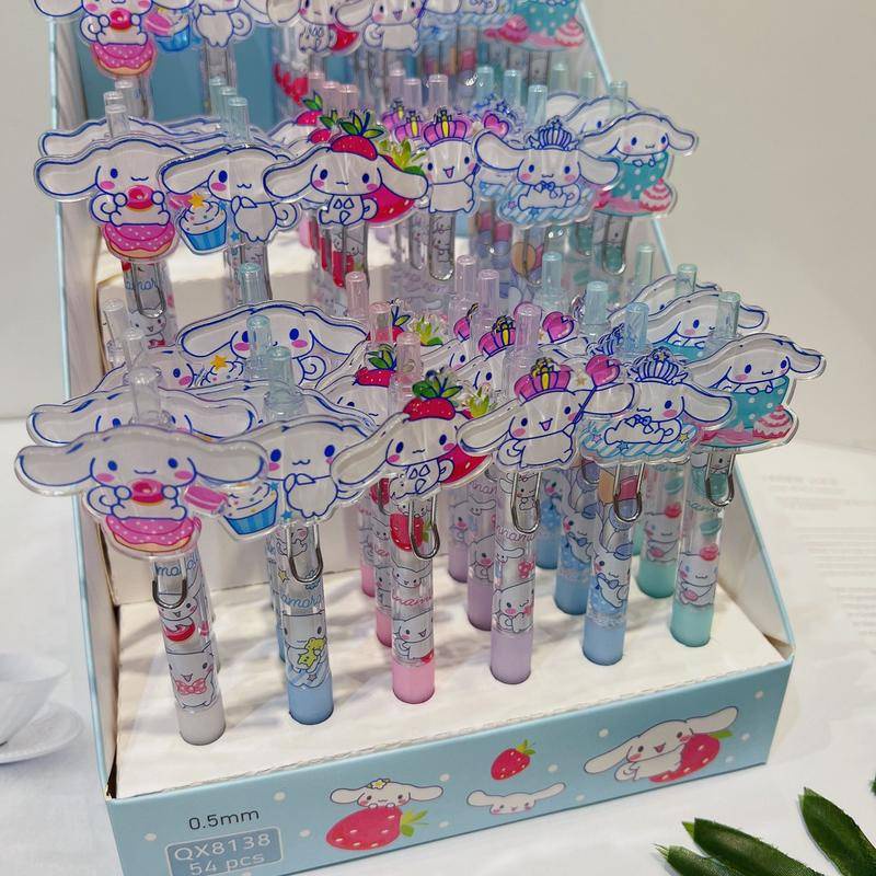 SANRIO Set 6 Bút Bi Hình Cinnamoroll Dễ Thương