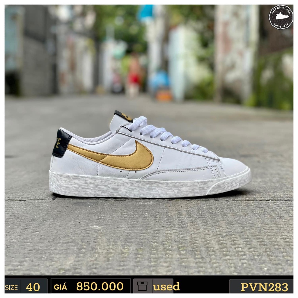 Giày 2hand Nike Blazer Low LE Yellow White AV9370-107 - SIZE 40 - 283