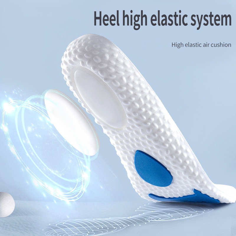 Đế Lót Giày Bằng Silicone Đàn Hồi Chống Sốc Dành Cho Nam Và Nữ