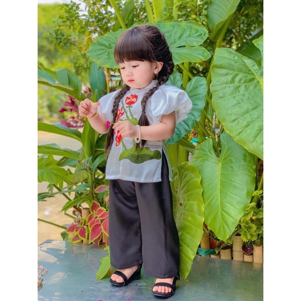 Set nơ mẹ bé hàng thiết kế