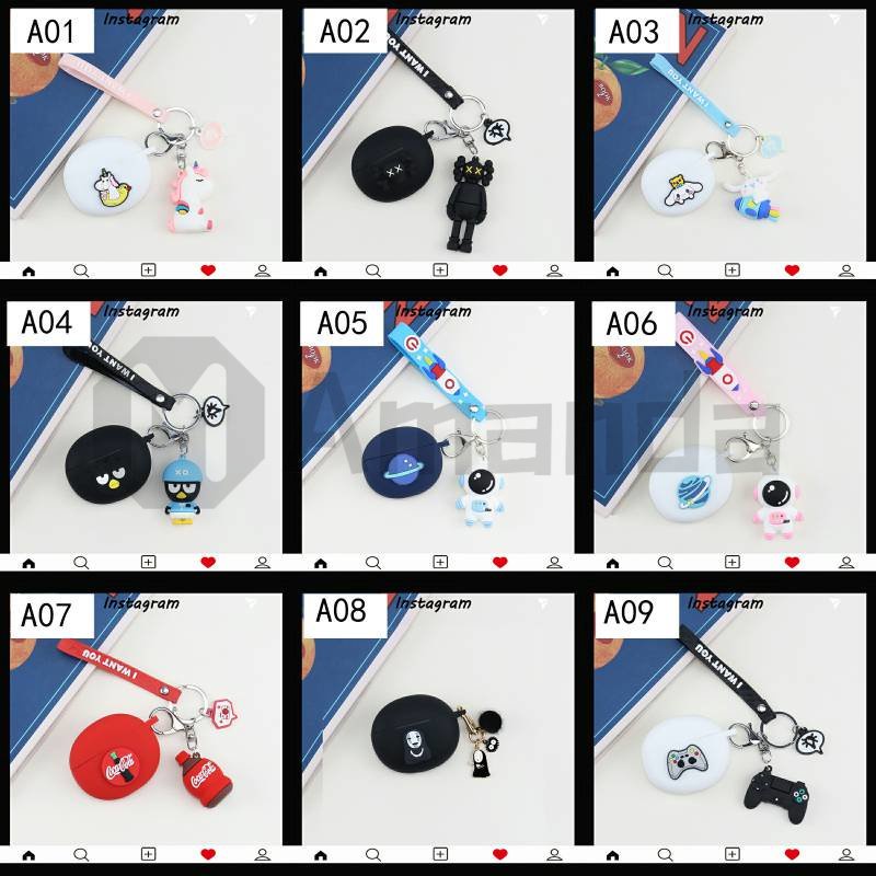 QJ01  QCY AilyPods case /  QCY ArcBuds HT07 Dustproof Soft Washable Protective Cover, Silicone Case for AilyPods  /  ArcBuds HT07