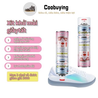 Chai xịt vệ sinh giày sneaker - Đánh bay mùi hôi và diệt khuẩn, để đôi giày của bạn luôn sạch sẽ và khô ráo