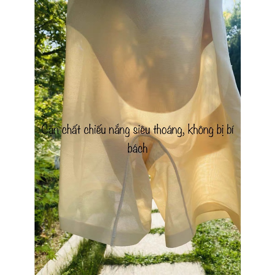 Quần định hình điêu khắc body gen mỡ bụng làm eo thon quần nâng mông, gọn đùi chống cuộn thoáng khí không đường viền