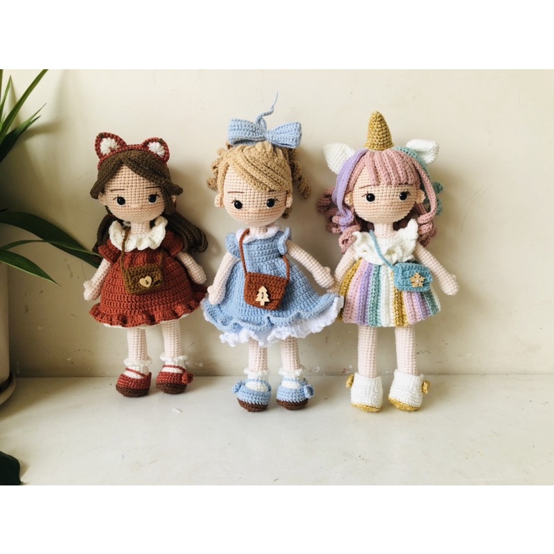 Búp bê len Nina 30cm