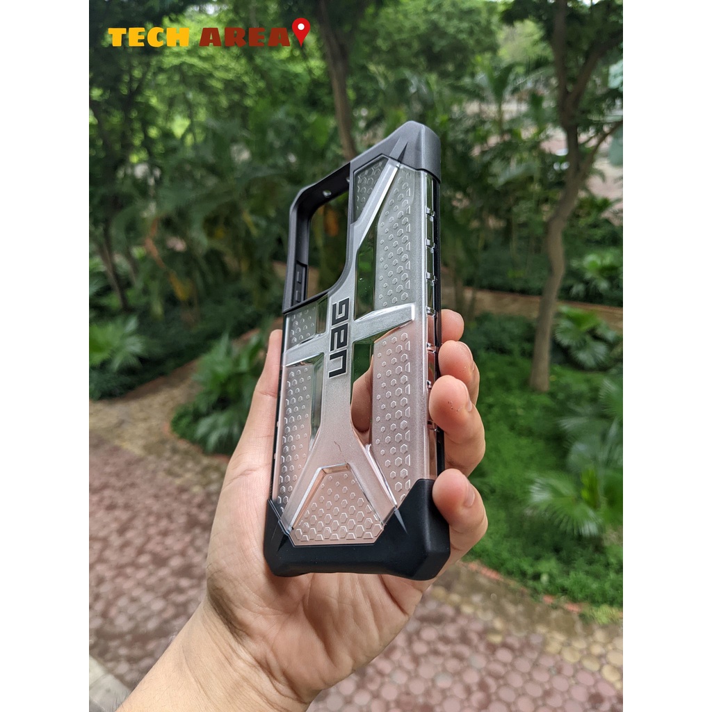 Ốp UAG Monarch Carbon/Plasma ice cho Samsung galaxy S21 Ultra