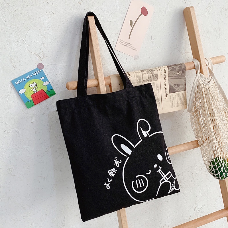 Túi Vải Nữ Sinh Viên Mới 2022, Túi Tote Túi Vải Canvas Phong Cách Hàn Quốc đi Chơi đi Học đựng Nhiều đồ Phụ Kiện