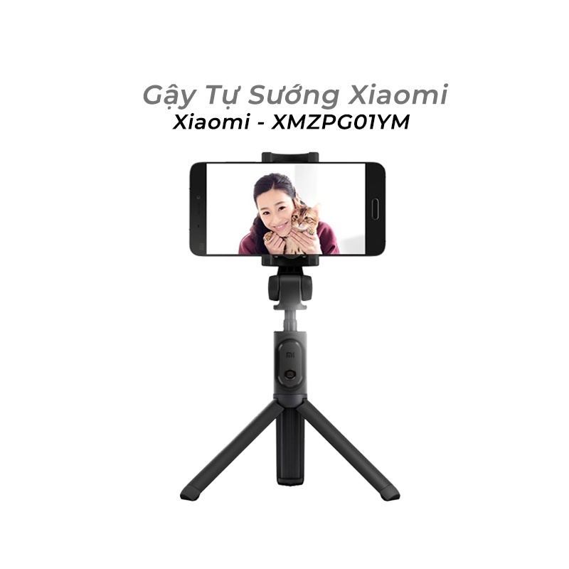 Gậy tự sướng Xiaomi Tripod chụp ảnh Bluetooth 3 chân XMZPG01YM - Hàng Chính Hãng