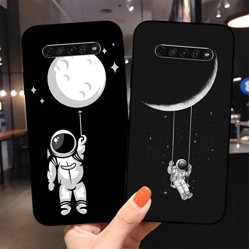 Ốp Điện Thoại Họa Tiết Phi Hành Gia Cho LG V60 ThinQ 5G