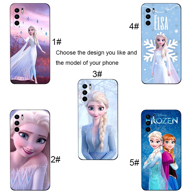 Ốp Điện Thoại Silicon Dẻo Họa Tiết Hoạt Hình Frozen Elsa Cho iPhone 7 8 7 + 8 + 6 + 6S + XR XS Max 5 5s EDC45