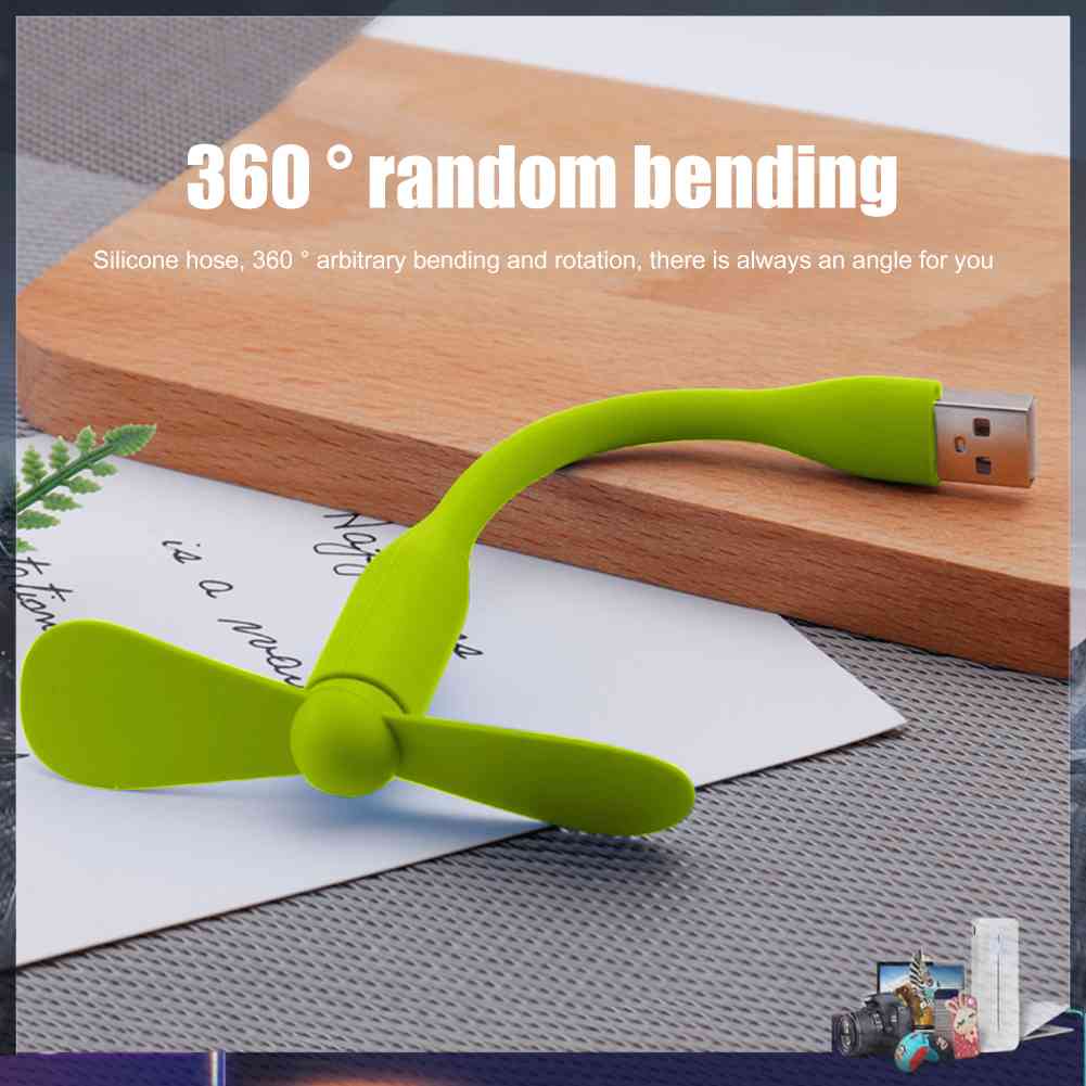 Quạt Mini Làm Mát Cổng Sạc USB Cho Điện Thoại / Notebook / Máy Tính