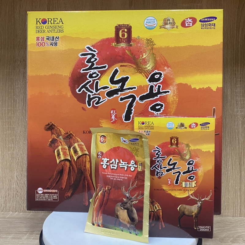 Nước Hồng Sâm Nhung Hươu Kanghwa Hàn Quốc Hộp 30 Gói X 70ml - Tăng Đề Kháng, Chống Lão Hóa