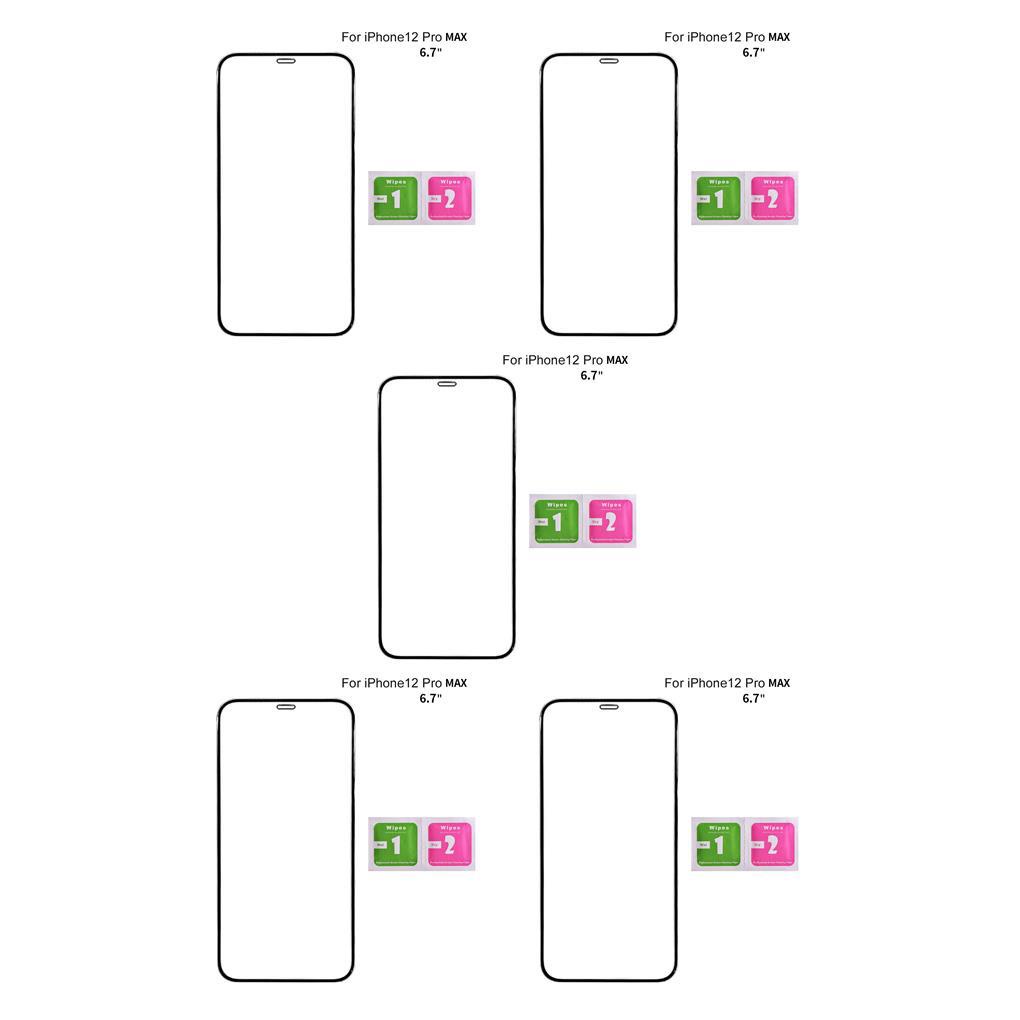 Kính Cường Lực Chống Sốc Bảo Vệ Màn Hình Điện Thoại 1 / 2 / 3 / 5 12 Pro Max