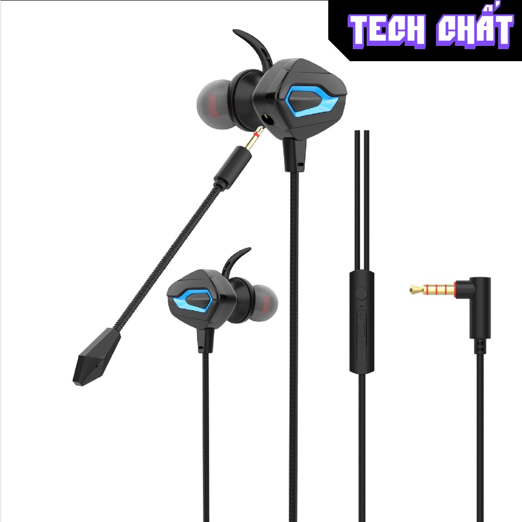 Tai nghe gaming có dây Drapow GM-008 có mic rời chống ồn cho game thủ cực ngon tech chất