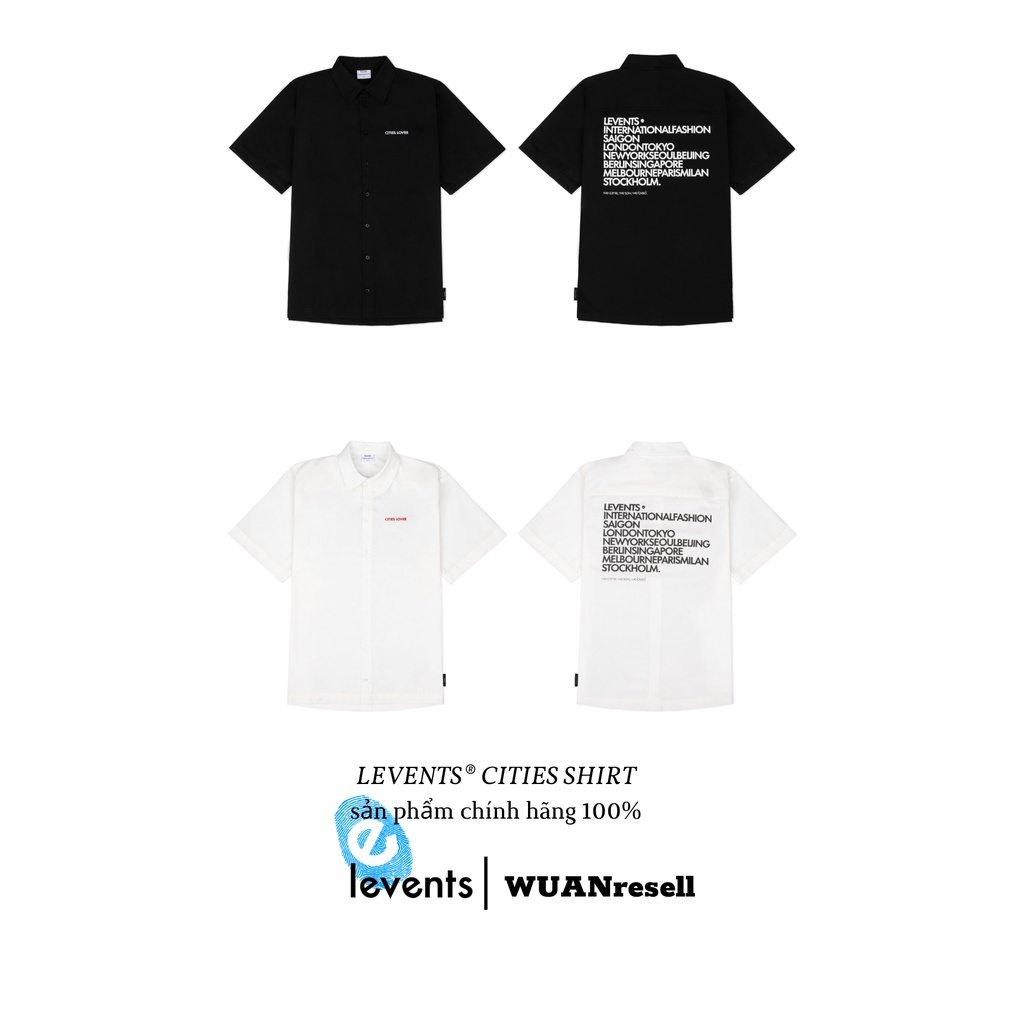 Áo sơ mi LEVENTS® CITIES SHIRT