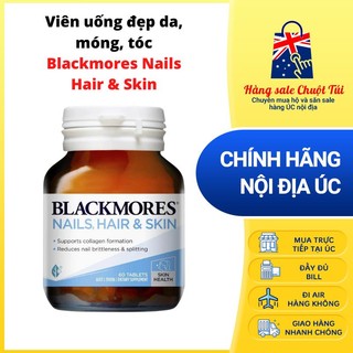 Viên uống dưỡng tóc, da, móng Blackmores Nails Hair & Skin 60 viên