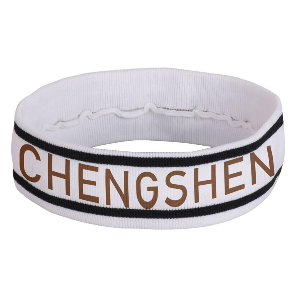 Băng Đô Quấn Đầu Vải Cotton Co Giãn Chống Trượt In Chữ Phong Cách Thể Thao Cho Nam