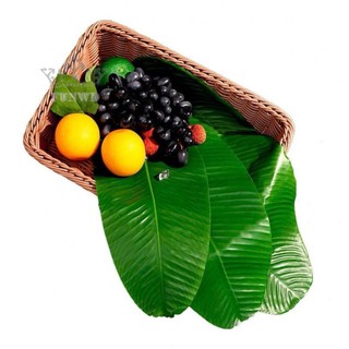 Set 5 Lá Chuối Giả Trang Trí Tiệc