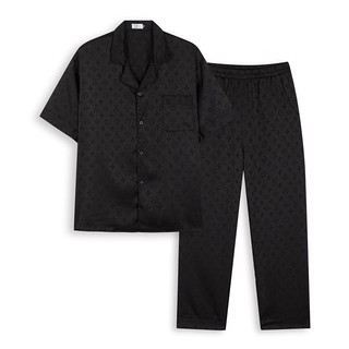 Bộ Ngủ Pyjama Nam Chất Lụa Gấm Cao Cấp