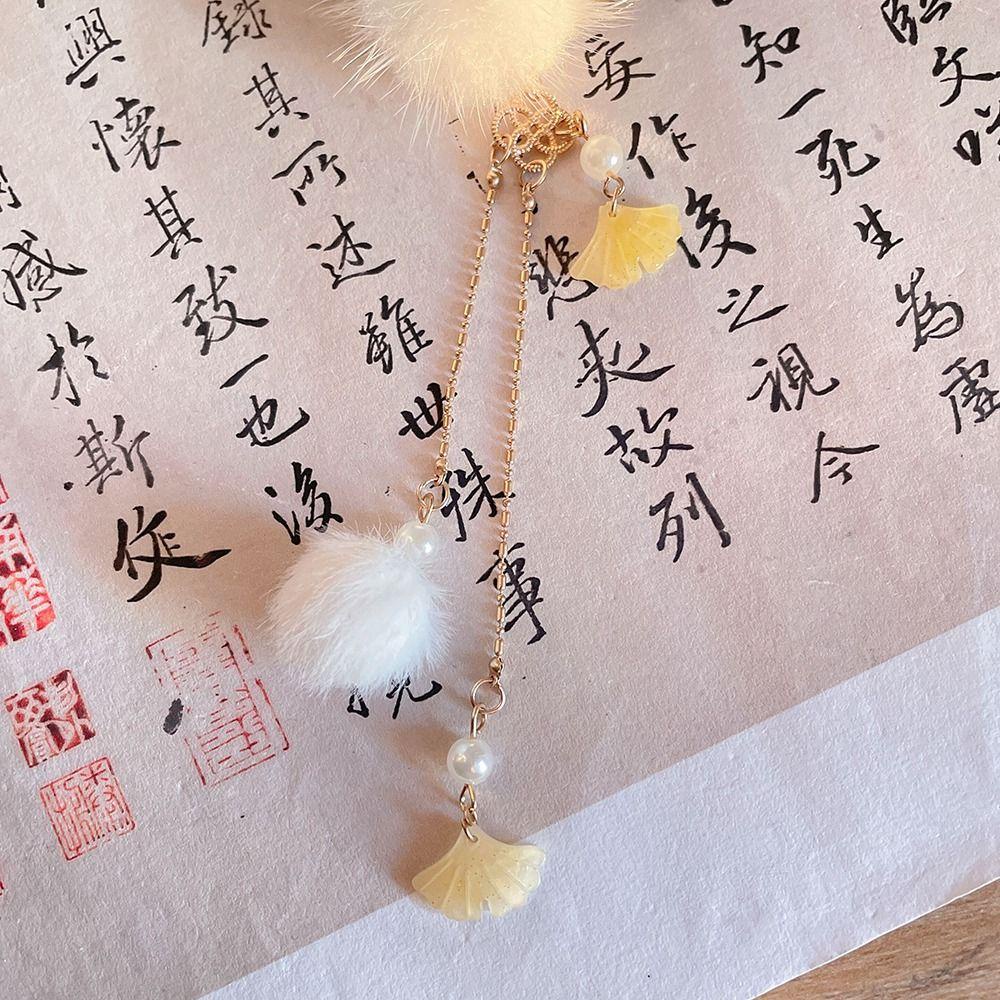 Kẹp Tóc Hình Lá Phong Thanh Lịch Dành Cho Nữ Giá Đỡ