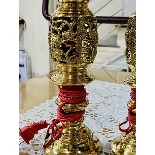 CẶP ĐÈN ĐIỆN BẰNG ĐỒNG