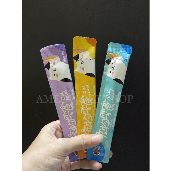 SÚP THƯỞNG ĐỦ VỊ CHO MÈO THANH 15GR