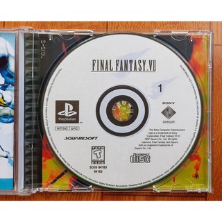 Game ps1 Final fantasy VII no brand