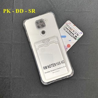 Ốp lưng xiaomi redmi note 9 - redmi 10x 4g dẻo trong chống sốc đựng card