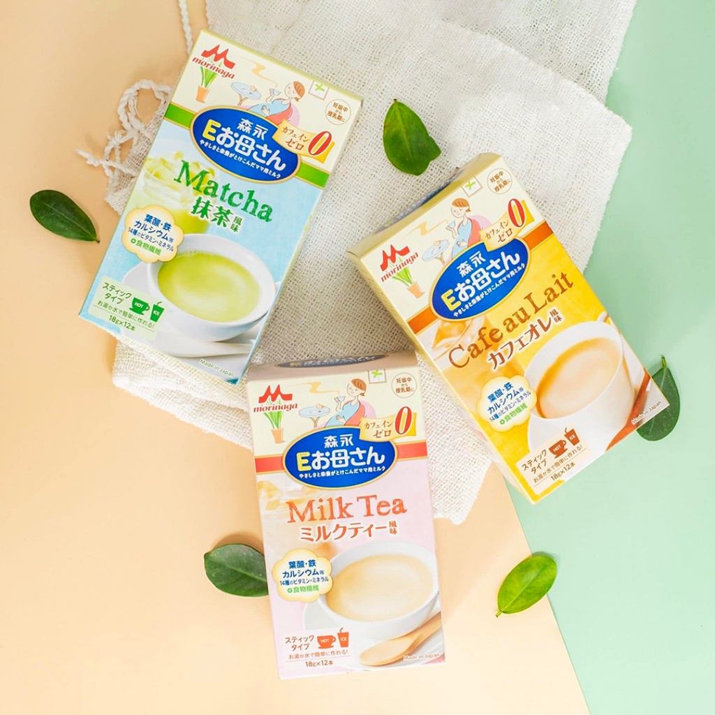 Sữa bầu Morinaga Nhật Bản 12 gói x 8g sữa cho mẹ bầu