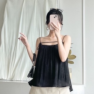 Áo Hai Dây Cột Cách Điệu - EDINI - A1448