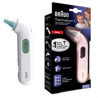 Nhiệt kế đo tai Braun ThermoScan 3 IRT3030 | Chính Hãng