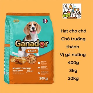 Thức ăn chó lớn vị gà nướng Ganador (3kg)