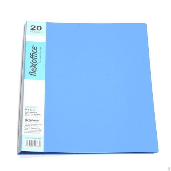 [COMBO 3/1] Bìa 20 lá A4 Thiên Long Flexoffice FO - DB01- Lưu trữ được 200 tờ A4 .