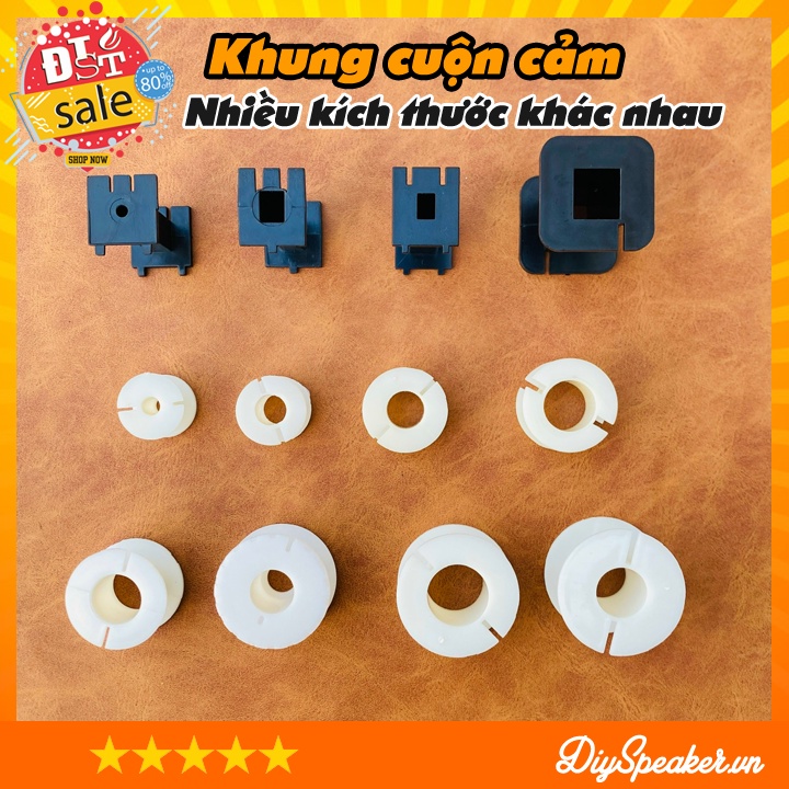 Khung cuộn cảm ,lõi cuộn cảm làm phân tần - Nhiều kích thước