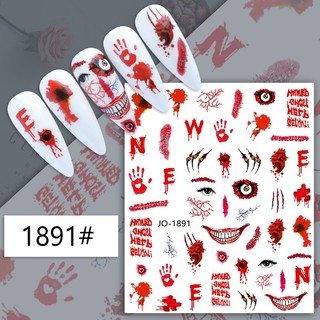 Sticker dán móng haloween
