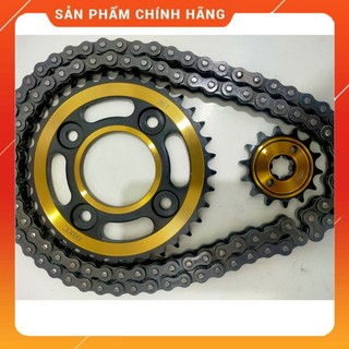 Nhông sên dĩa wave rs, wave alpha, wave s100, wave lớn.. thái lan