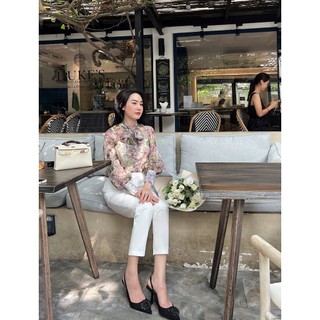 ÁO TƠ HOA XANH TIỂU THƯ RUBY - SP001059