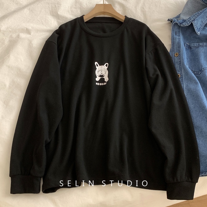 NRVP Áo Thun Nữ Dài Tay Phong Cách Hàn Quốc Mới 2023