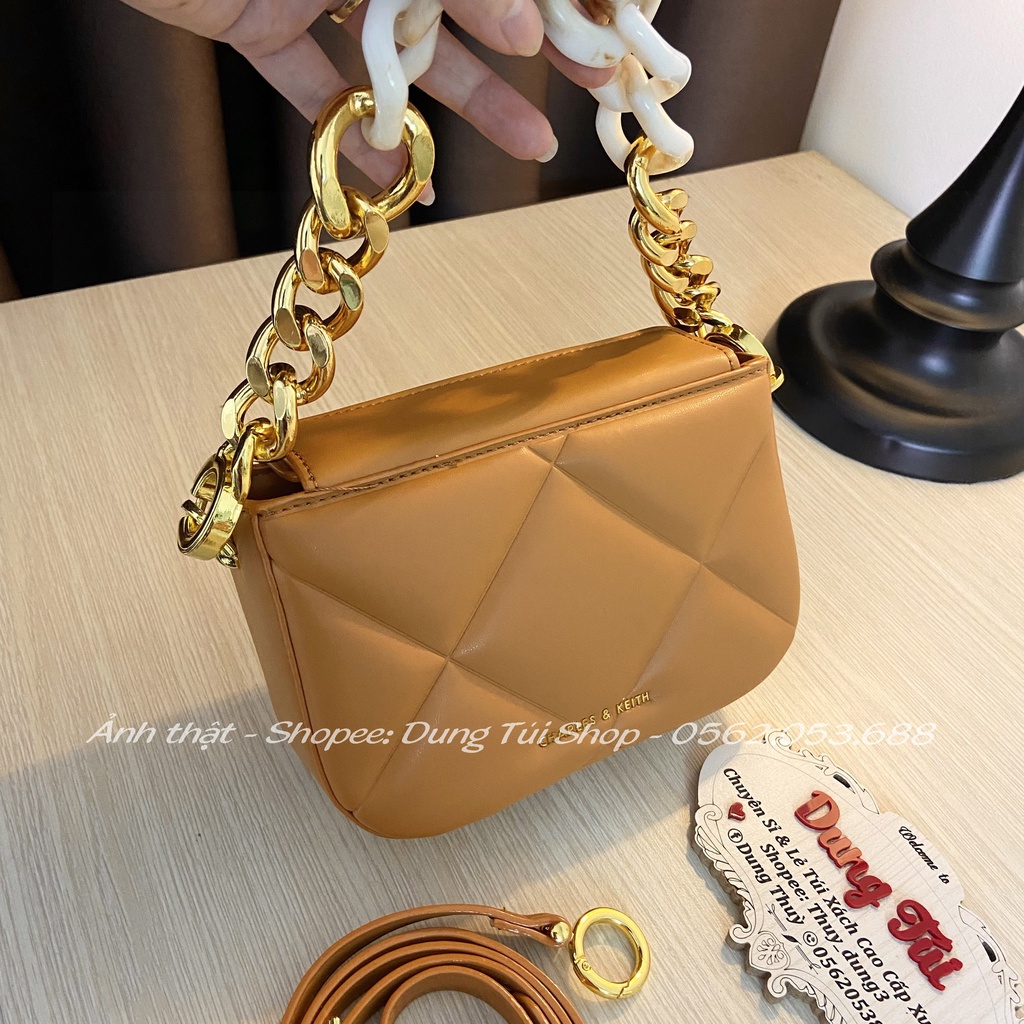 Túi đeo chéo nữ + Túi Cầm Tay Mini CK2-50270926 full màu