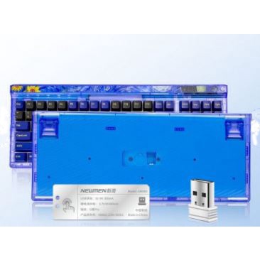 Bàn phím cơ NEWMEN GM980 Starry Gasket Wireless NAT Style switch
