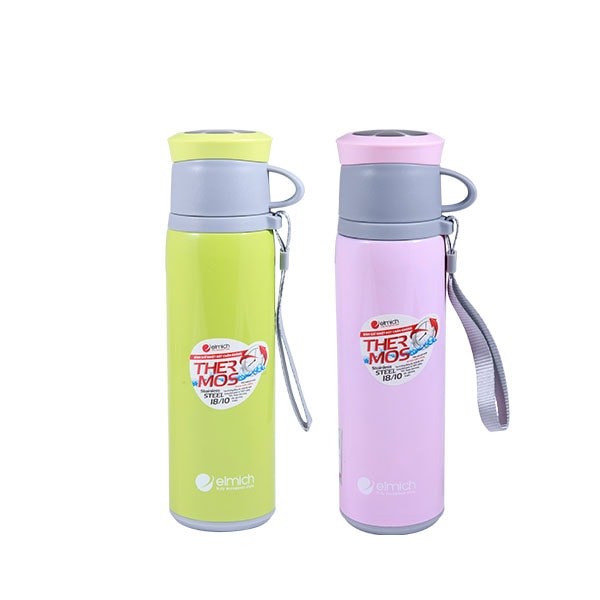 Bình giữ nhiệt nóng lạnh Elmich 500ml EL-0739, phích nước inox 304 chuẩn Châu Âu