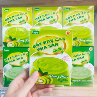 Bột Rau Câu Hương Kiwi Rovin (Hộp 60g)