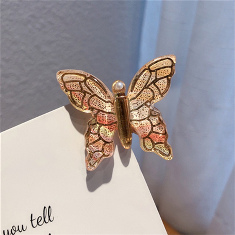 Kẹp Tóc Hình Nơ Đơn Giản Phong Cách Hàn Quốc Cho Nữ